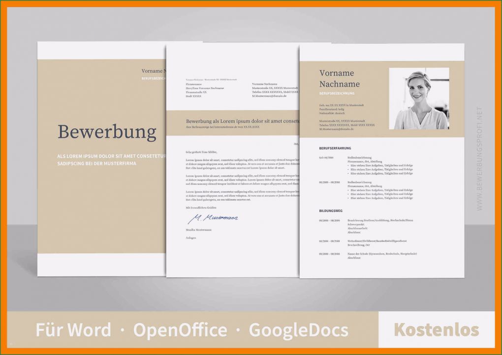 Anschreiben Vorlage Openoffice Wunderbar 15 Vorlage Bewerbung Design