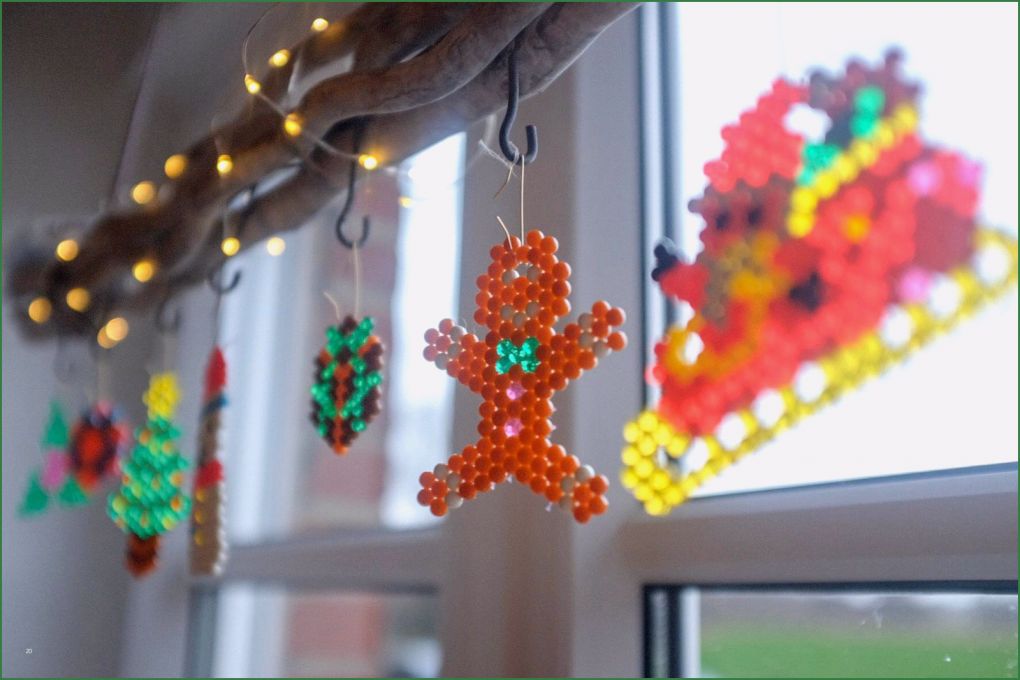 Aquabeads Einhorn Vorlage Angenehm Aquabeads Wir Basteln Unseren Weihnachtsschmuck Kinder