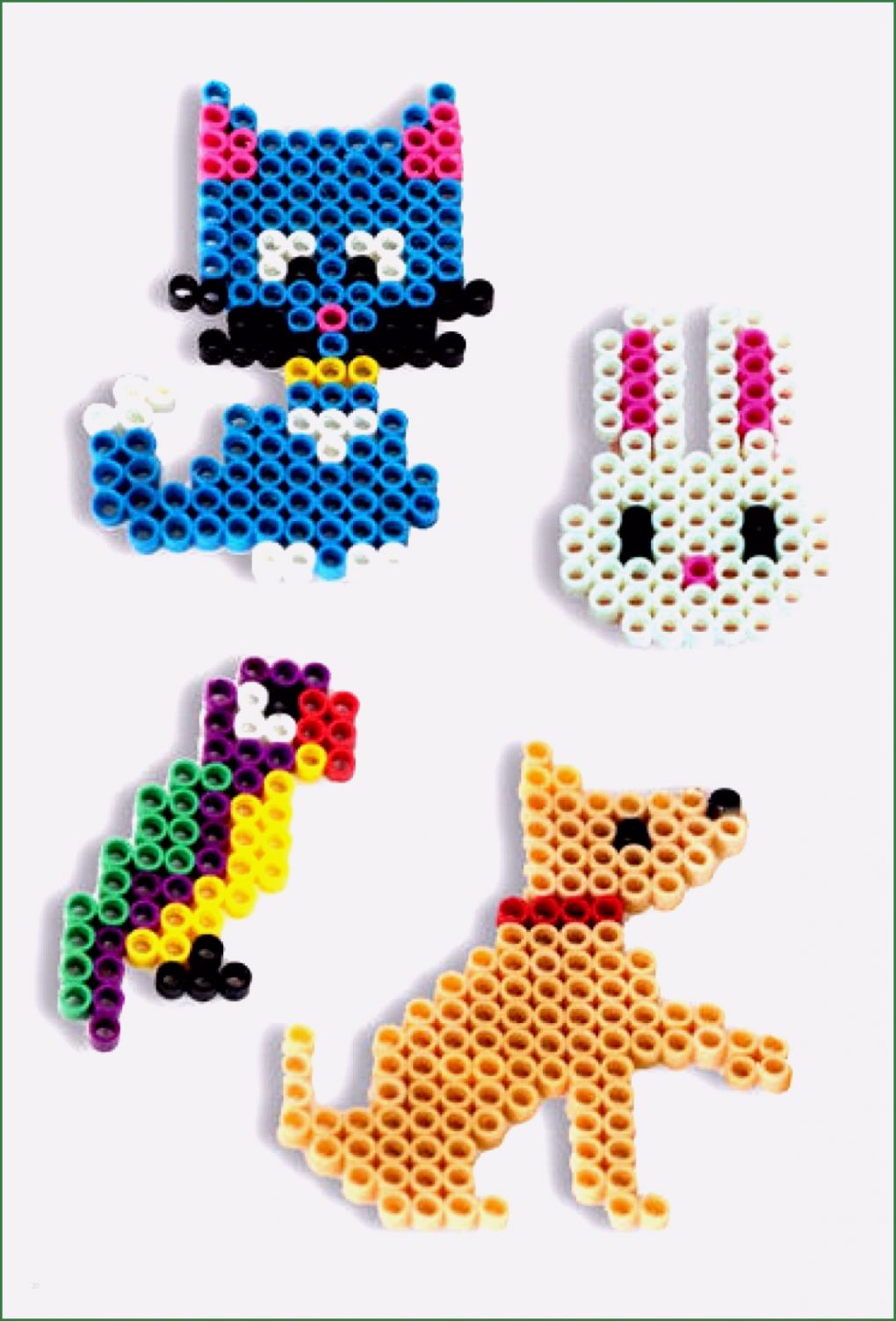 Aquabeads Einhorn Vorlage Bewundernswert 9 Bugelperlen Vorlage Tiere Sampletemplatex1234