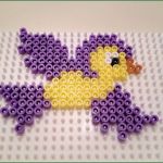 Aquabeads Einhorn Vorlage Elegant Bird Hama Beads Perler Beads