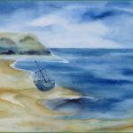 Aquarellmalerei Landschaften Vorlagen Schönste Aquarell Maritime Ostseestrand Watercolour Maritime Baltic