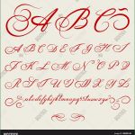 Arabische Kalligraphie Vorlagen Hübsch Vector Hand Ekend Kalligrafische Alfabet Op Basis Van