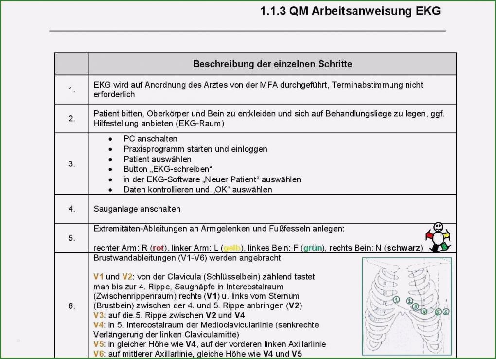 Arbeitsanweisung Vorlage Excel Gut 17 Arbeitsanweisung Muster Kostenlos
