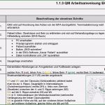 Arbeitsanweisung Vorlage Excel Gut 17 Arbeitsanweisung Muster Kostenlos