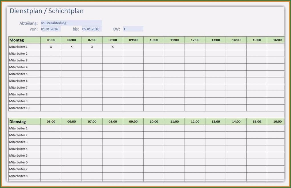 Arbeitsplan Excel Vorlage Einzigartig 12 Arbeitsplan Vorlage