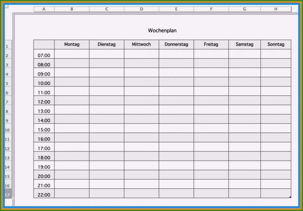 Arbeitsplan Vorlage Word Schön Arbeitsplan Erstellen Excel Vorlage 12 Stile Kostenlos