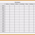 Arbeitsplan Woche Vorlage Großartig 10 Wochenplan Für Kinder Zum Ausdrucken