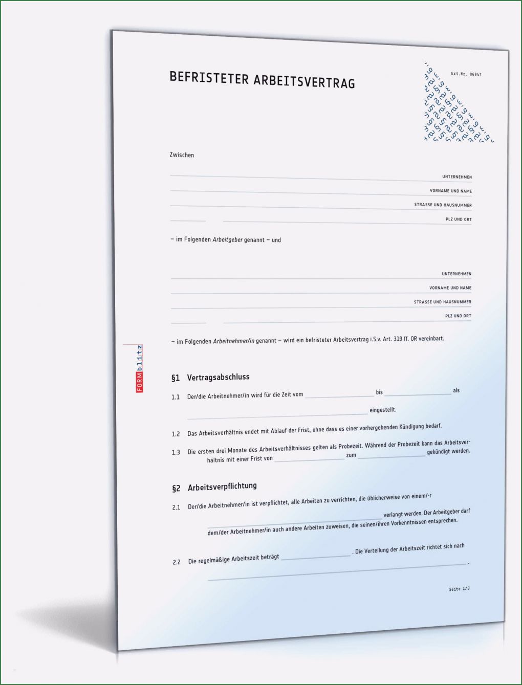 Arbeitsvertrag Freiberufler Vorlage Wunderbar Befristeter Arbeitsvertrag Muster Vorlage Zum Download
