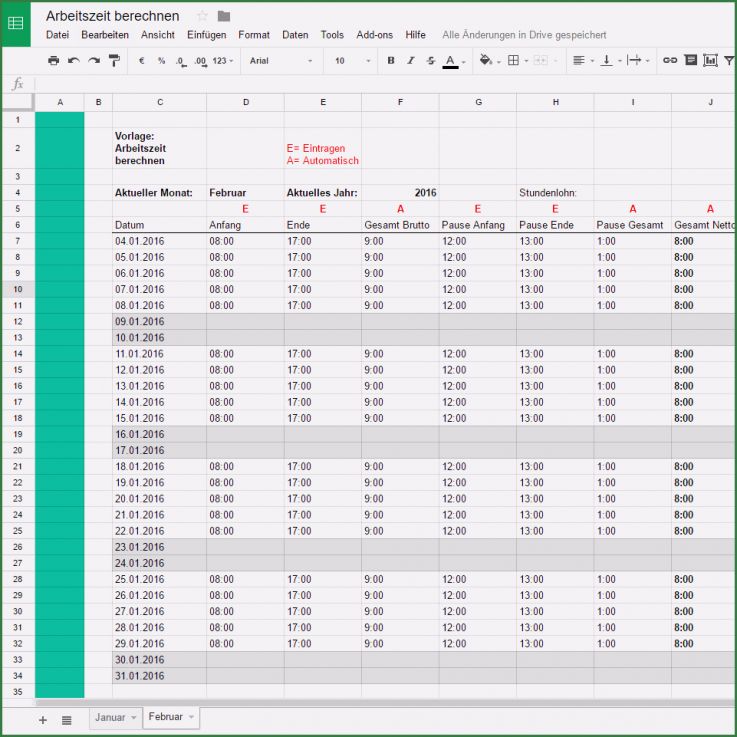 Arbeitszeit Berechnen Excel Vorlage Angenehm Arbeitszeit Berechnen Excel Vorlage