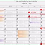 Arbeitszeit Berechnen Excel Vorlage Einzigartig Excel Arbeitszeit Jahreskalender Abwesenheiten