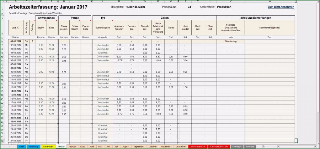 Arbeitszeiterfassung Mit Zuschlägen Excel Vorlage Kostenlos Schönste Arbeitszeiterfassung Mit Zuschlägen Excel Vorlage