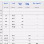 Arbeitszeiterfassung Mit Zuschlägen Excel Vorlage Kostenlos Süß Arbeitszeiterfassung Kostenlos Excel Vorlage In Neueste