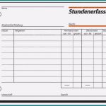 Arbeitszeitnachweis Vorlage 2018 Erstaunlich 11 Stundenzettel Vordruck