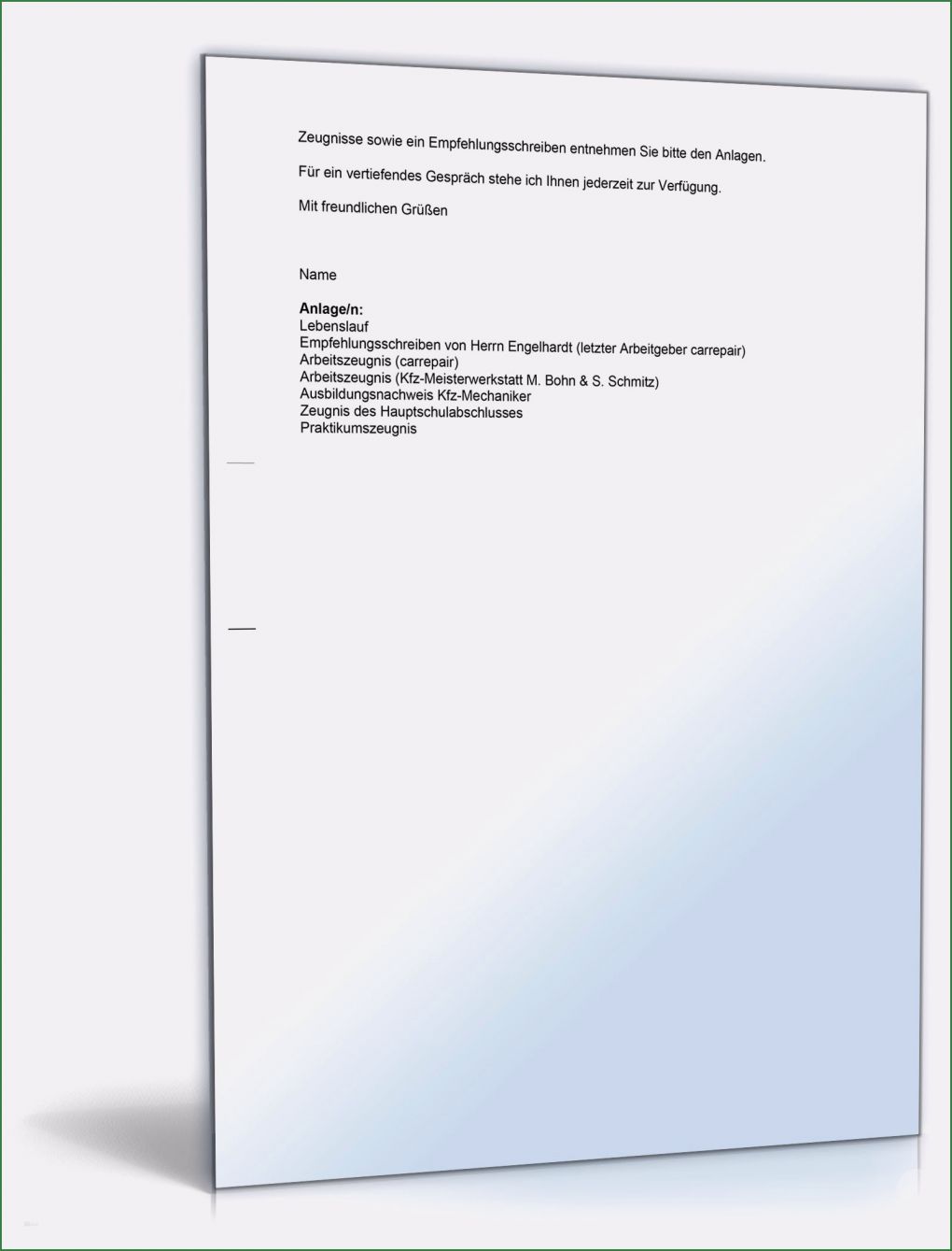 Arbeitszeugnis Vorlage Kfz Mechaniker Erstaunlich Arbeitszeugnis Vorlage Kfz Mechaniker Genial Anschreiben