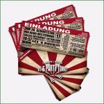 Arztrezept Vorlage Neu Einladung Zum Geburtstag It S Party Time