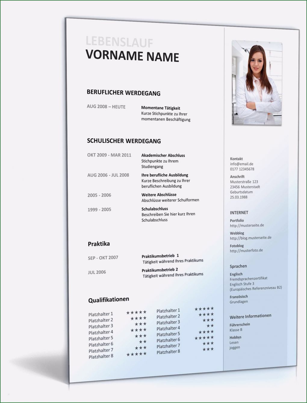 Audi Powerpoint Vorlage Genial 15 Kreative Bewerbung Vorlage