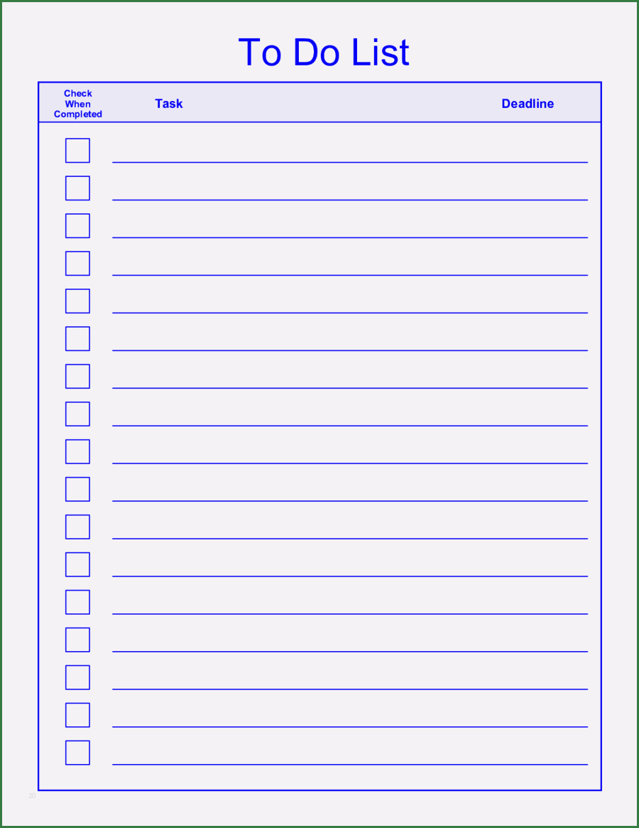 Aufgabenliste Vorlage Word Erstaunlich to Do Liste Vorlage In Bezug Auf Creative to Do Liste