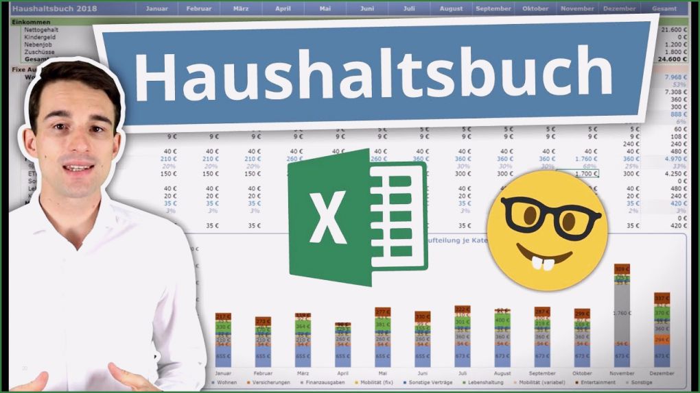 Ausgaben Tabelle Vorlage Erstaunlich Excel Haushaltsbuch Erstellen & Führen