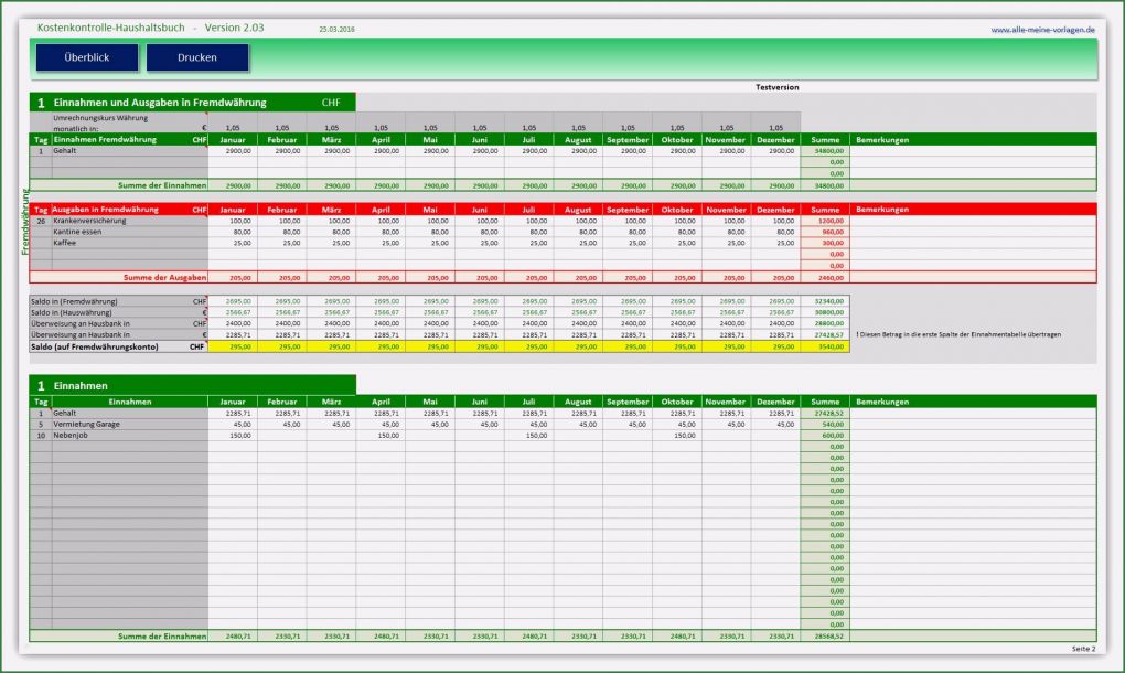 Ausgaben Tabelle Vorlage Erstaunlich Kostenkontrolle Haushaltsbuch 2 03 Alle Meine Vorlagen De