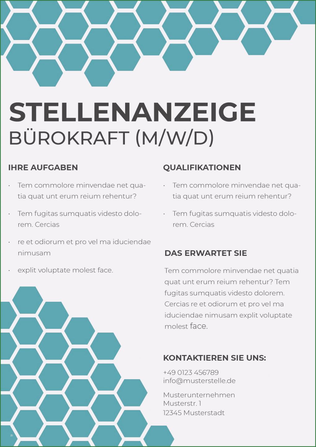 Aushang Gestalten Vorlage Genial Stellenanzeige Schreiben Muster