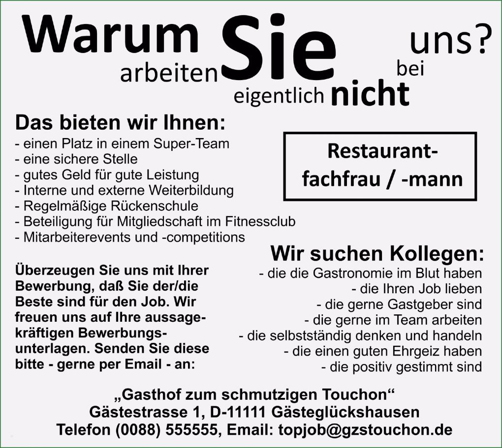 Aushang Gestalten Vorlage Schön 14 Vorlage Stellenanzeige