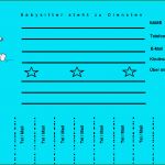 Aushang Nachhilfe Vorlage Cool Babysitter Aushang Muster Als Vorlage