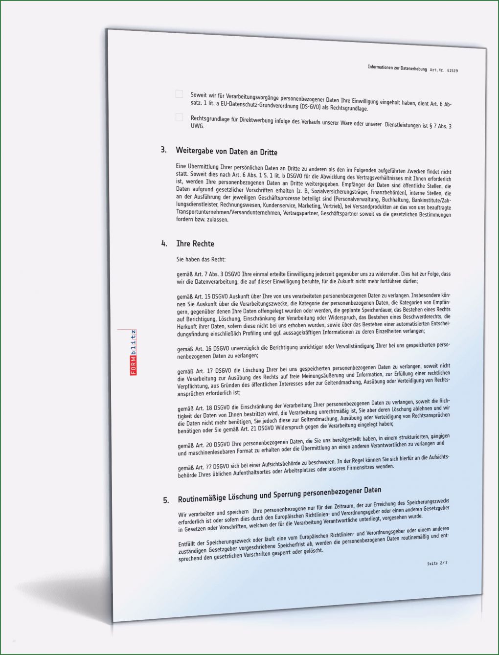 Auskunft Personenbezogene Daten Vorlage Dsgvo Fabelhaft Informationen Zur Datenerhebung Muster Zum Download