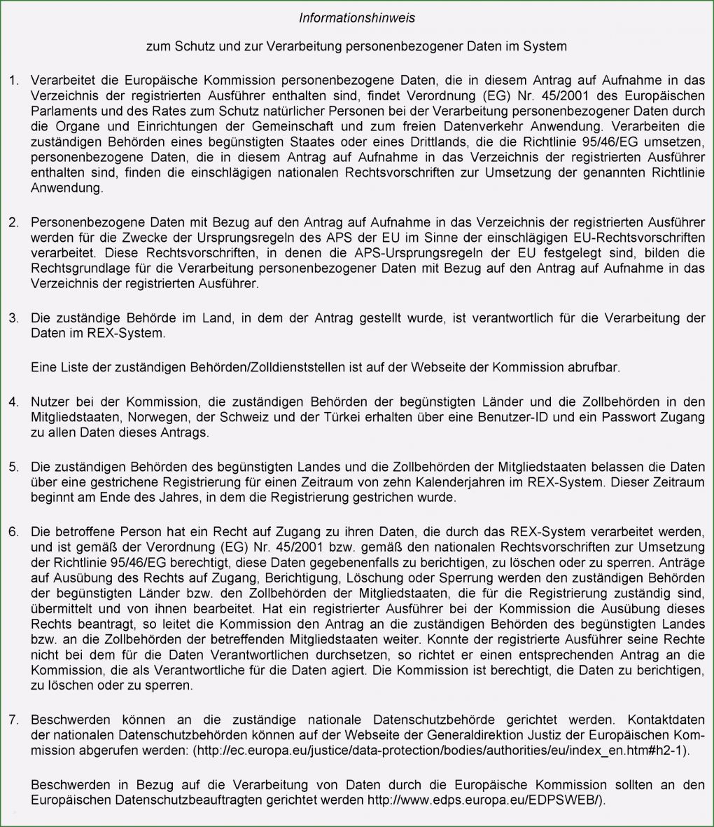 Auskunft Personenbezogene Daten Vorlage Dsgvo Schönste 4 Auskunft Personenbezogene Daten Vorlage Meltemplates