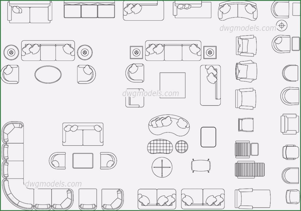 Autocad Vorlagen Download Dwg Einzigartig Living Room Furniture Autocad Blocks Dwg Blocks Cad