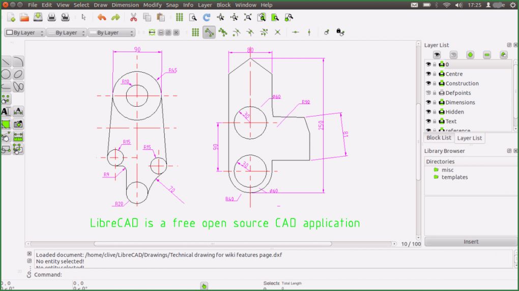 Autocad Vorlagen Download Dwg Genial Librecad –