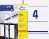 Avery L4761 Vorlage Word Beste ordnerru Iketten L4761 100