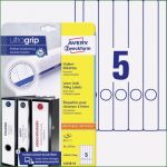 Avery ordner Etiketten Vorlagen Luxus ordneretiketten L4758 10