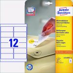 Avery Zweckform L4761 Vorlage Angenehm Avery Zweckform L7636 25 Adress Etiketten A4 1200 Stck 45