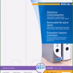 Avery Zweckform L4761 Vorlage Süß Herma Vorlagen Inspirierend Avery Zweckform ordner