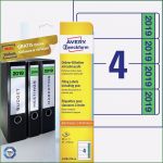 Avery Zweckform ordner Etiketten Vorlagen Inspiration ordneretiketten Mit Jahreszahl L4761j19 20