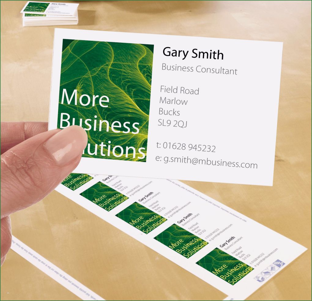 Avery Zweckform Visitenkarten C32016 Vorlage Großartig Avery Zweckform Visitenkarten C Avery Zweckform