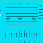 Babysitter Flyer Vorlage Deutsch Inspiration Babysitter Aushang Muster Als Vorlage