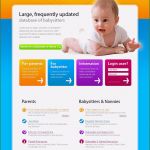 Babysitter Vorlage Gut Website Vorlage Für Babysitter
