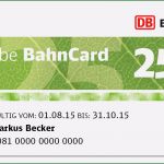 Bahncard 100 Kündigung Vorlage Schönste Probe Bahncard Ab 19 90 Euro ist Wieder Da