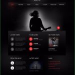 Band Homepage Vorlagen Schön Music Band Website Template