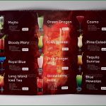 Barkarte Vorlage Elegant Stylische Getränkekarten Vorlagen Für Bars Discos Und