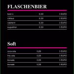 Barkarte Vorlage Erstaunlich Speisekarten Und Menükarten A6 Getränkekarte Ὺ