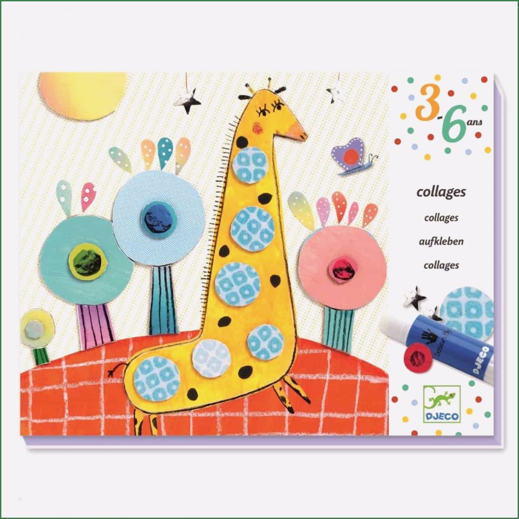 Basteln Ab 3 Jahren Vorlagen Erstaunlich Djeco Kollagen Basteln Für Kinder Ab 3 Jahren &quot;so Pop&quot;