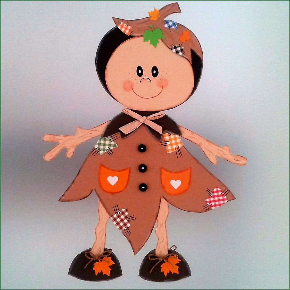 Basteln Für Herbst Vorlagen Schönste Fensterbild Kleiner Herbstwichtel Herbst Dekoration