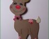 Basteln Mit Kindern Vorlagen Weihnachten Erstaunlich Fensterbild Rudi Rentier Rudolph Elch Rudolf