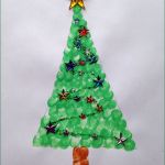 Basteln Mit Kindern Vorlagen Weihnachten Erstaunlich Fingerabdruck Tannenbaum