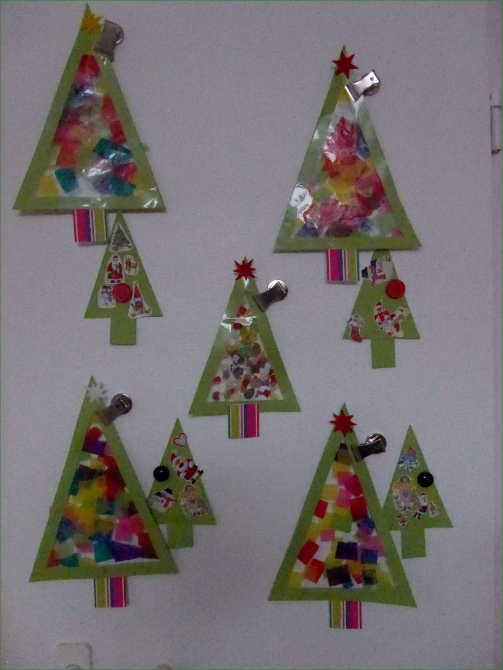 Basteln Mit Kindern Vorlagen Weihnachten Wunderbar Tannenbaum Fensterbild Christmas