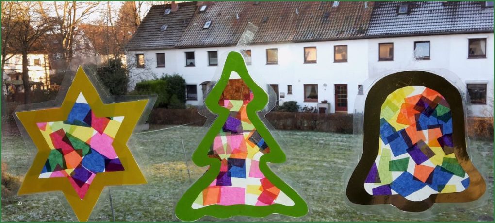 Basteln Mit Kindern Vorlagen Weihnachten Wunderbar Weihnachten Fensterbilder Aus Transparentpapier