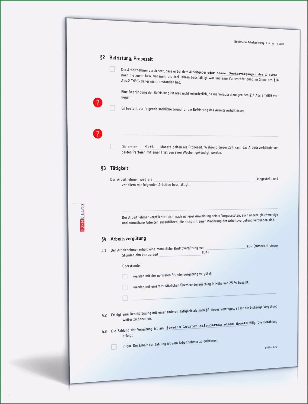 Befristeter Arbeitsvertrag Vorlage Angenehm Befristeter Arbeitsvertrag Rechtssicheres Muster Zum Download