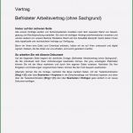 Befristeter Arbeitsvertrag Vorlage Schön Titel Sekretaria